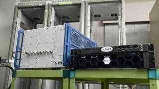 Joint NTN testbed from VIAVI Solutions and Rohde & Schwarz. (Image: SKY Perfect JSAT)