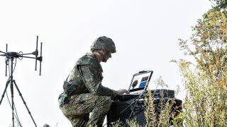 At SOFINS 2023, Rohde & Schwarz is showcasing its EW and intelligence solutions. (Image: Rohde & Schwarz)