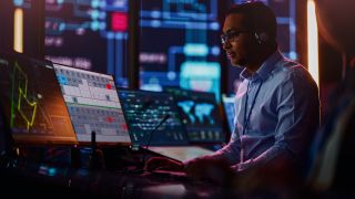 Mission control communications Belgian MoD command center