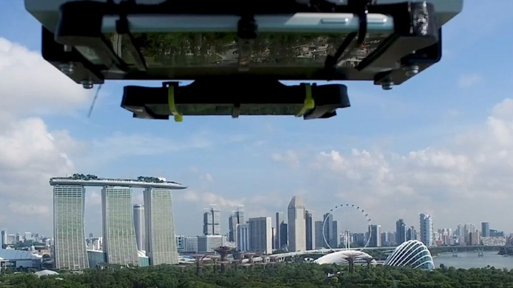 Network Measurement with drones