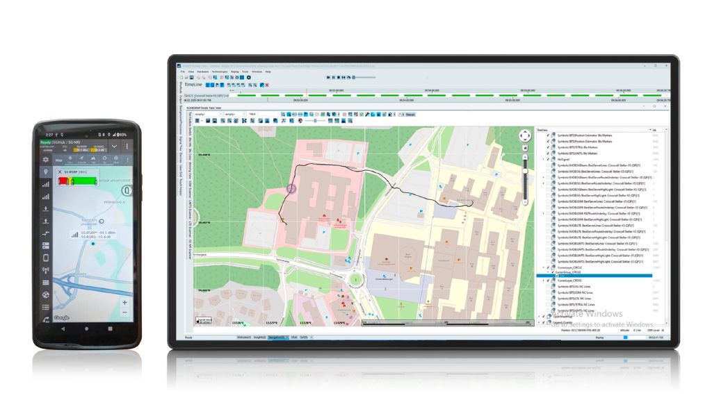 Example of usage of Qualipoc and ROMES at Karlstad University.