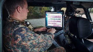 Cellular network analysis for defense forces