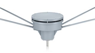 带天线调谐器的 R&S®HX002H1/R&S®HX002H2 高频偶极子，前视图