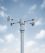 R&amp;S®HE315 Active Omnidirectional Receiving Antenna, Front view