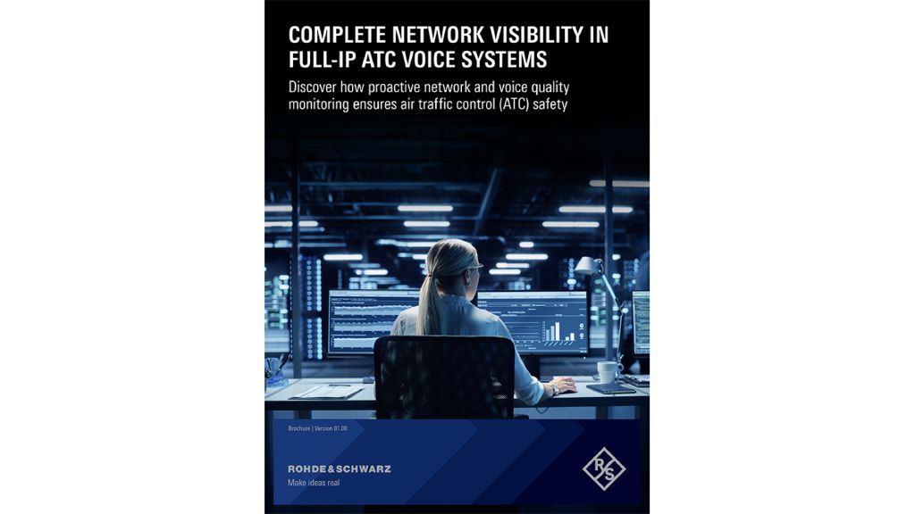 White paper: Complete network visibility in full-IP ATC voice systems White paper: Complete network visibility in full-IP ATC voice systems
