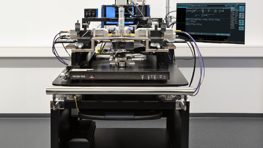 三端口晶圆上测量装置