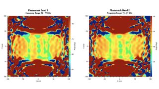 R&S®QAR50-K20 测量传输相位，并分析天线罩和保险杠的均匀性。