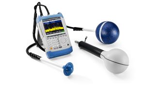 The R&S TSEMF-B2E isotropic antenna allows simple and precise evaluation of Wi-Fi 6E and new 5G bands. (Image: Rohde & Schwarz)