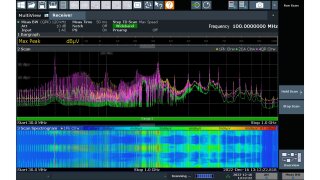 在一个频率段中测量 30 MHz 至 1 GHz