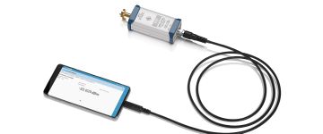 功率计 R&S NRP170TWG 的测量范围具有完全可追溯性，最高可达 170 GHz。