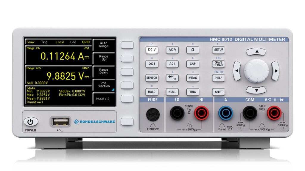 R&S®HMC8012 数字万用表 R&S®HMC8012 数字万用表