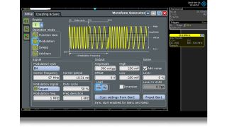 Arbitrary waveform generator 示波器