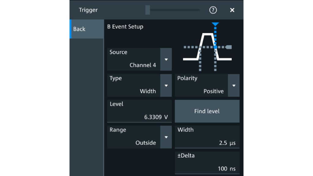 图 4：触发事件 B 窗口