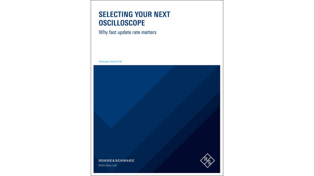 选择下一代示波器：深存储的重要性