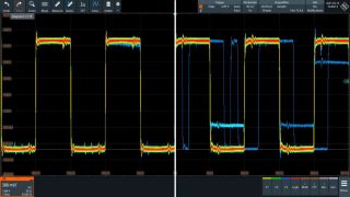触发事件之间的波形捕获