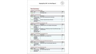 一致性测试报告