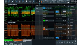DDR4 读/写周期解码的设置对话框