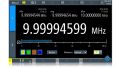Frequency counter oscilloscope software, Screenshot
