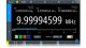 Frequency counter oscilloscope software, Screenshot
