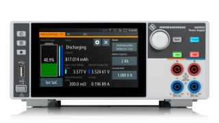 R&S®NGM200 电源系列，电池模拟