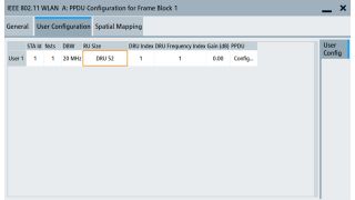 IEEE 802.11bn DRU 配置