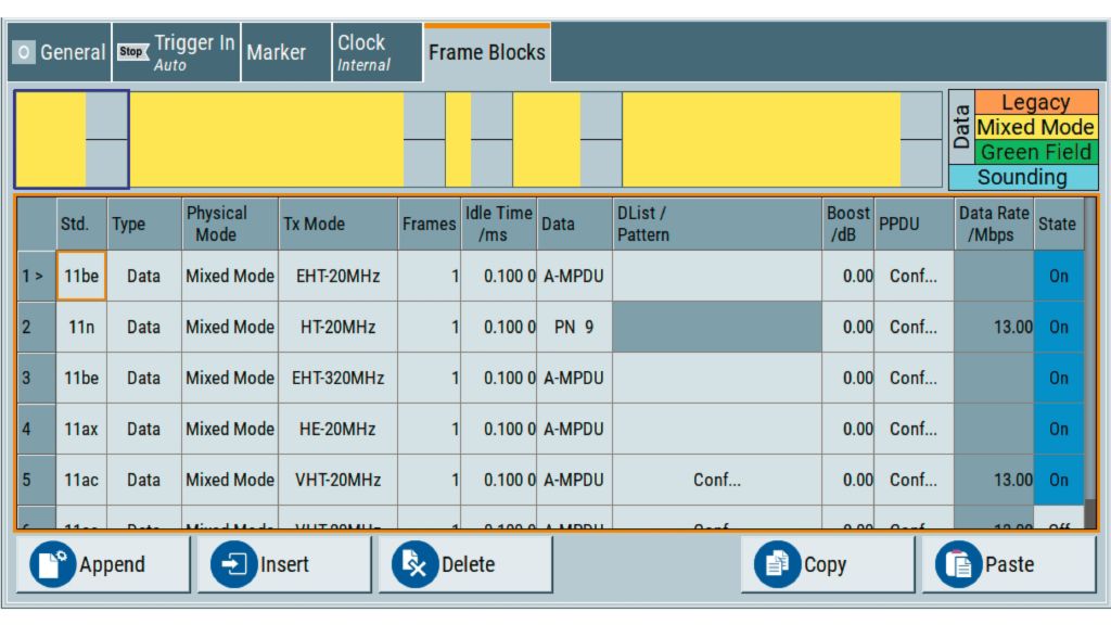使用 R&S®Sxx-K54 选件配置 Wi-Fi