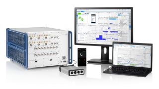 The R&S CMX500 radio communication tester is ideal for testing voice services. (Image: Rohde & Schwarz)
