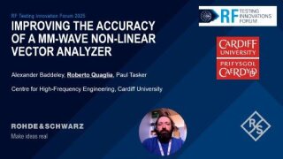 Improving the accuracy of a mm-wave non-linear vector analyzer