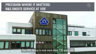 Precision where it matters: R&S Onsite Service at VDE