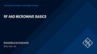 射频和微波基础