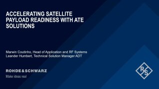 Accelerating satellite payload readiness with ATE solutions
