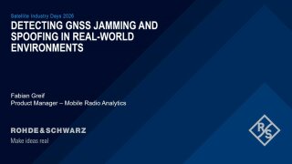 Detecting GNSS jamming and spoofing in real-world environments