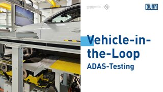 Application video: Dürr and R&S solution for ADAS/AD functional testing for EOL and PTI