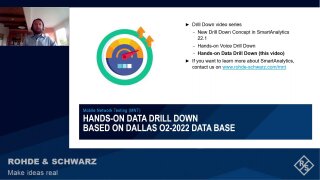 Data analytics drill-down – data