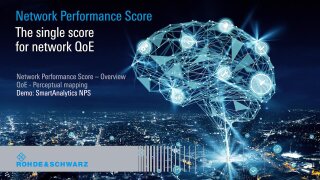 Network Performance Score - Demonstration of SmartAnalytics