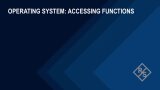how to navigate the fswx os menu