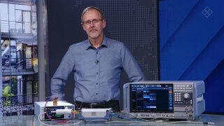 Noise Figure and Gain Measurements of amplifiers from 75 GHz to 110 GHz 