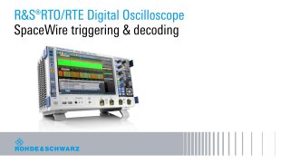 SpaceWire Triggering & Decoding