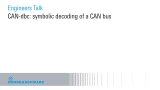 can-dbc: symbolic decoding of can bus