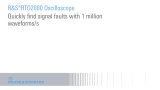 quickly find signal faults with 1 million waveforms/s