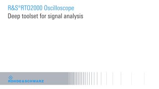 deep toolset for signal analysis