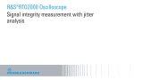 signal integrity measurements with jitter analysis