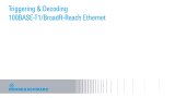 Triggering & decoding 100Base-T1 BroadR-Reach Ethernet 