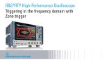 triggering in frequency domain with zone trigger