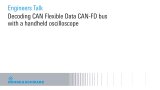 decoding can flexible data can-fd bus with a handheld oscilloscope