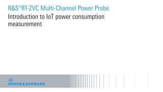 Introduction to IoT power consumption measurement