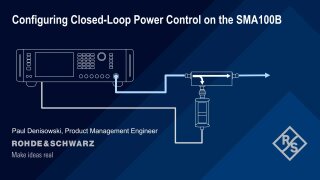 Configuring Closed-Loop Power Control on the SMA100B
