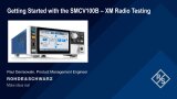 Getting Started with the SMCV100B