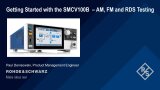Getting Started with the SMCV100B