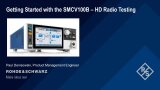 Getting Started with the SMCV100B